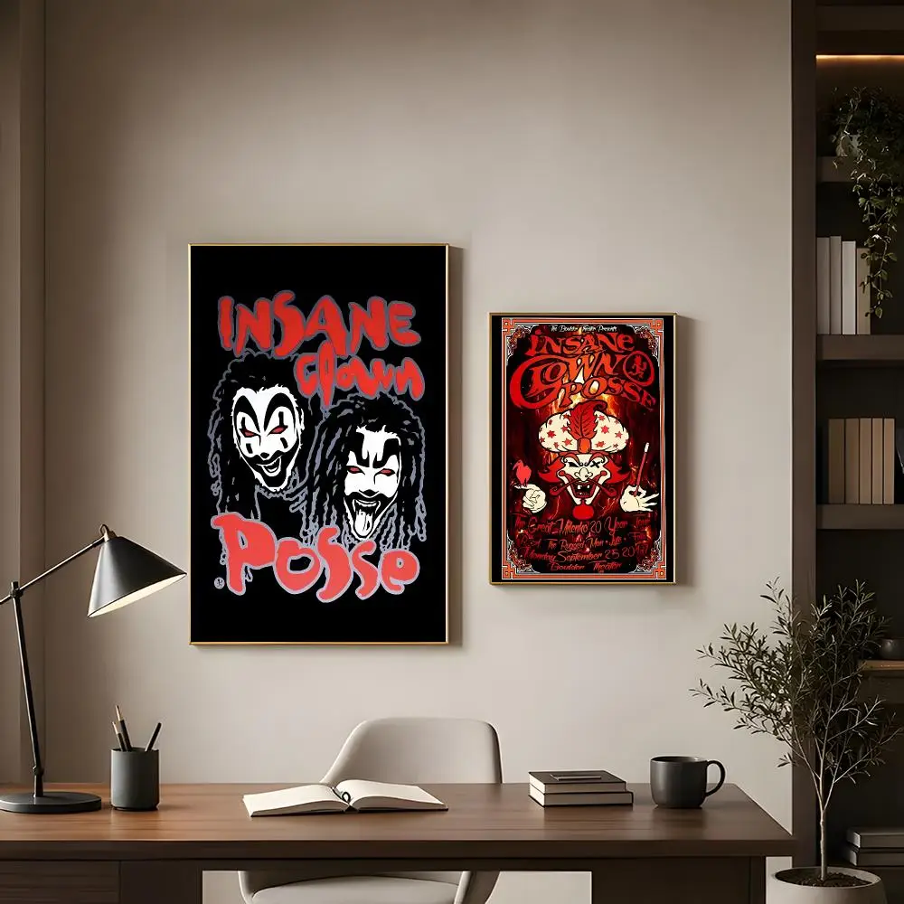 Bold Hip-Hop Duo I-Insane Clown Posse Poster Modern Interior Wall Decor & Trendy Home Highlights