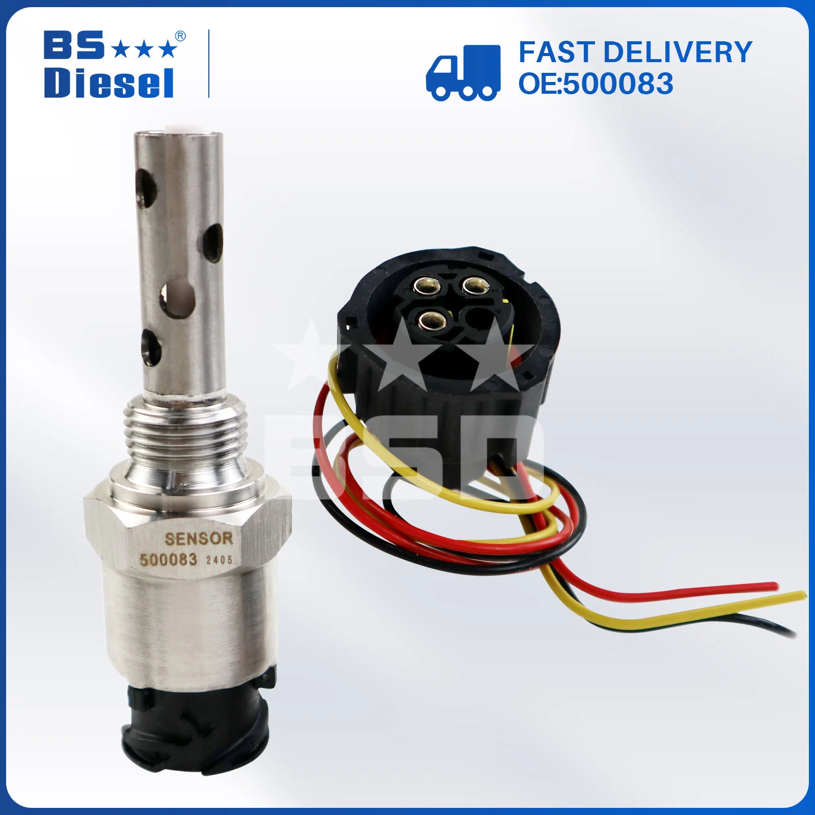 500083 New Car Accessories Auto Sensors Water Detector Sensor 500083 Level Monitoring Sensor for CLS-50 Engine (1)Piece/Lot