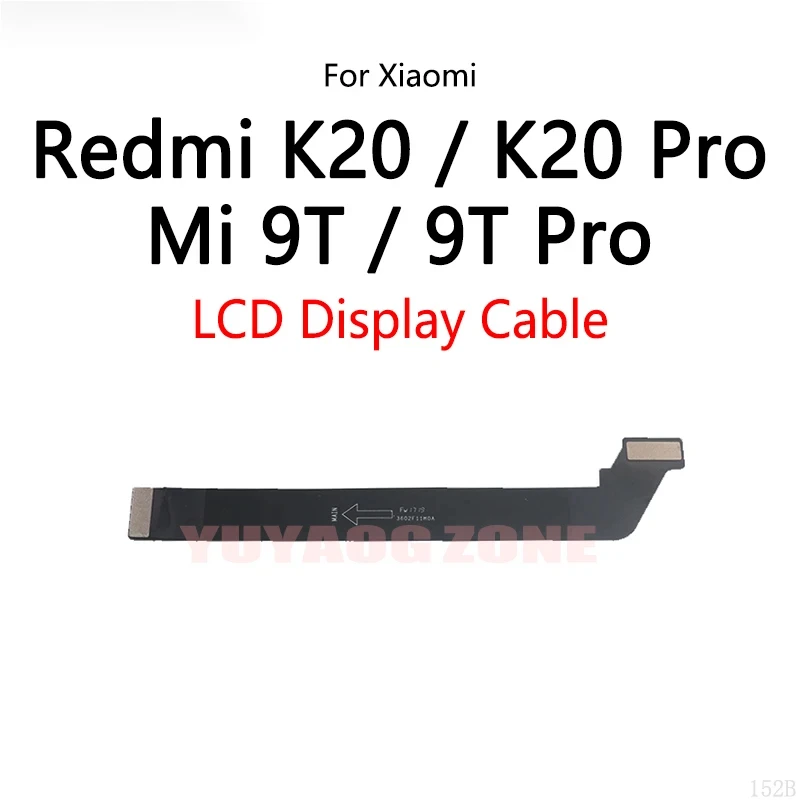 

50 шт./лот для Redmi K20 Pro/Mi 9T Pro, материнская плата, ЖК-дисплей, соединительный кабель, гибкий кабель основной платы