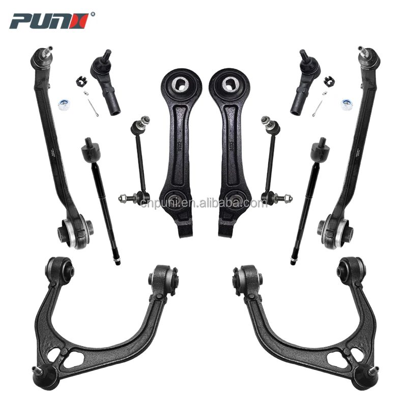 12PCS Auto Suspension Parts Front Lower Control Arm Kit for Chrysler 300C Charger 68045130AE 5168389AB