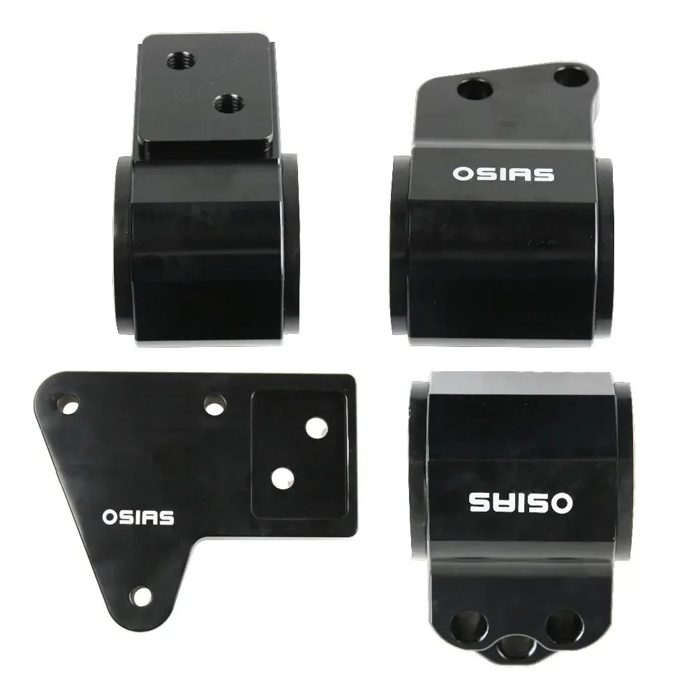 Black For Honda For Civic K-Series Engine Mount Bracket For 1992-95 K-Swap Cars Fits K24 K20 62A(1992-95) Models EG K20 K24 - view 6
