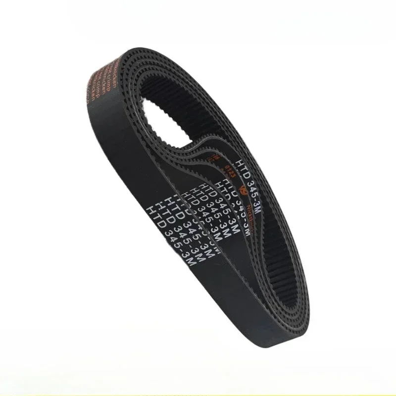 5pcs 3M-201/204/207/210/213/216/219/222/225/228/231/234 Rubber Synchronous Belt Driving Belt Width 5-60mm Pitch 3mm