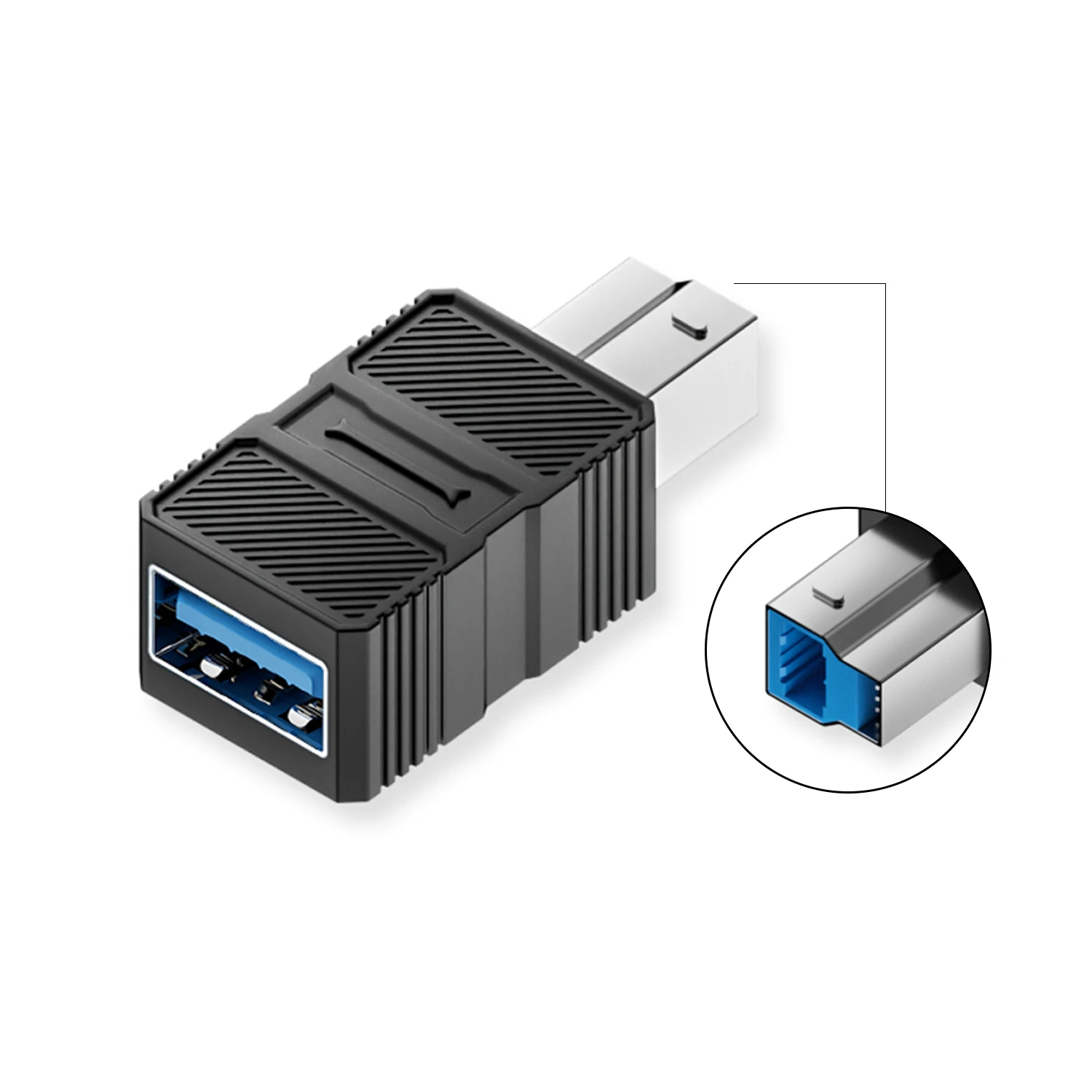 USB 3.0 Type C Type A B Connector Adapter 5Gbps Printer Data Connector Converter Computer Printer Scanner External Hard Drive
