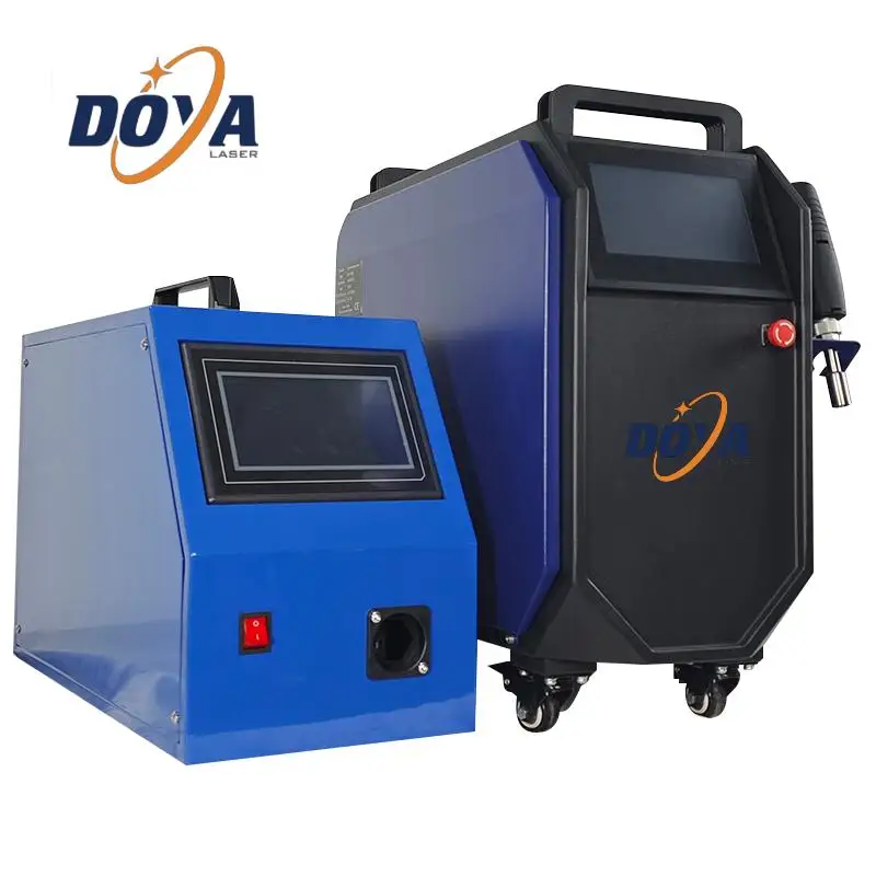 DOYA 800W Portable Air-cooled Hand held Fiber Laser Welding Machine Laser Welder For Metal and Aluminum 1200W 1500W