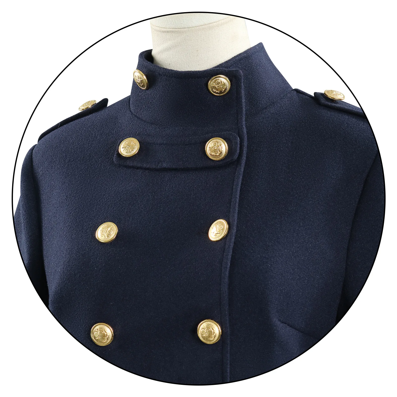 الشتاء زي مدرسي تأثيري معطف لنشاط المعبود Starlight أكاديمية ستار ميوكي نسخة النسيج الصوفية #4