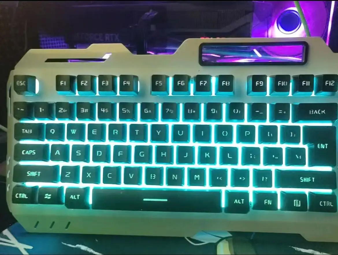 

Wireless Mechanical Gaming Keyboard and Mouse Set RGB Backlit for PC Esports Gamer Computer Setup