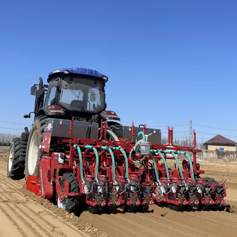 10 Row 12 Rows 16 Rows Precision Seeder Vacuum Seeding Machine Precise Planting Air Suction Seeds Sowing Machine