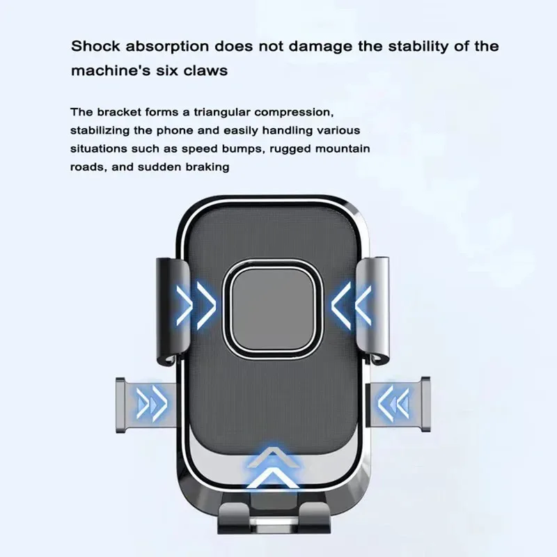 Motorcycles Bicycles Phone Holder Free Rotation Mobile Phone Navigation Bracket For Riding Shockproof For iPhone Xiaomi Samsung