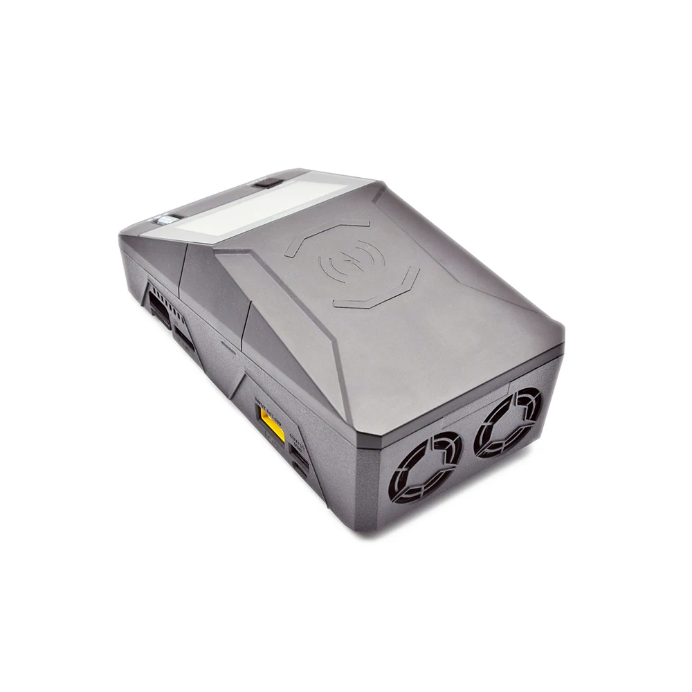 ToolkitRC Q6AC Charger AC 400W / DC 1000W 4CH output Built-in 65W USB Output 15W Wireless Charger for LiPo NiMH PB battery