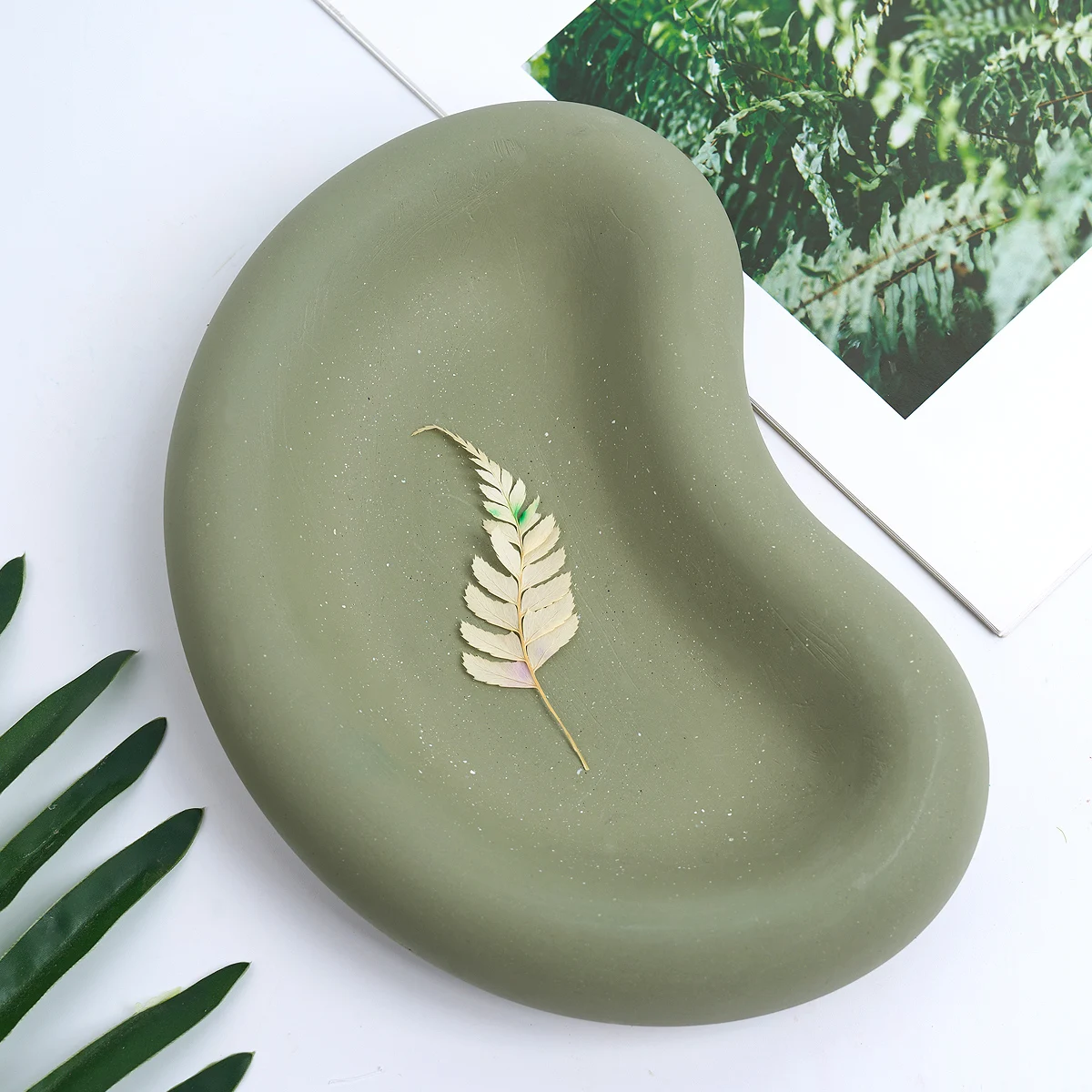 Kreatywny kształt groszku taca do przechowywania formy silikonowe DIY Handmade tynk beton żywica biżuteria wyświetlacz naczynie formy rzemieślnicze Home Decor