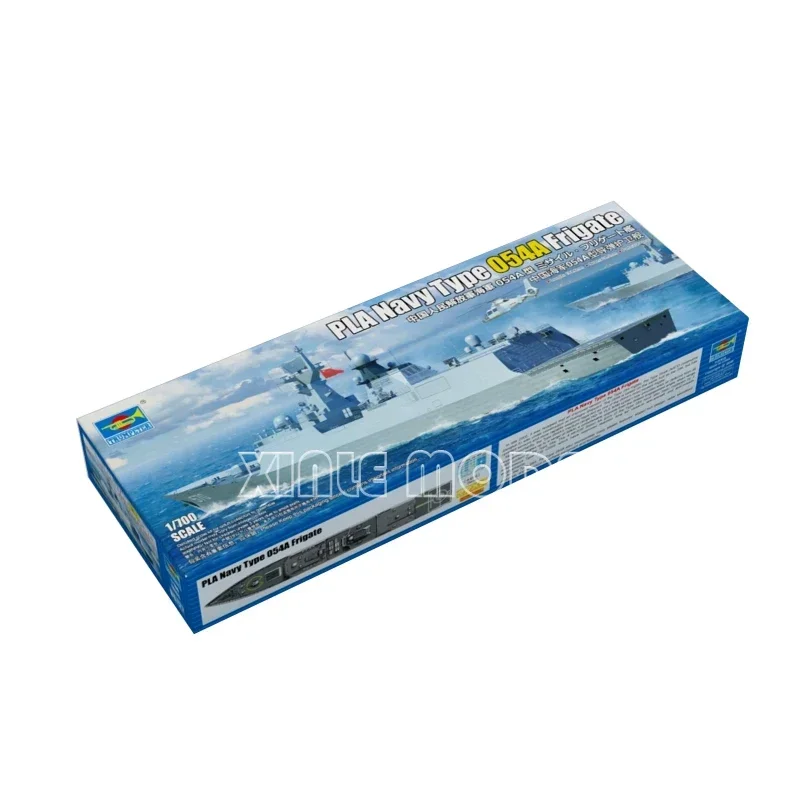 

Комплект пластиковой модели Trumpeter 06727, PLA, темно-синий, тип 054A FF, 1/700, корабль