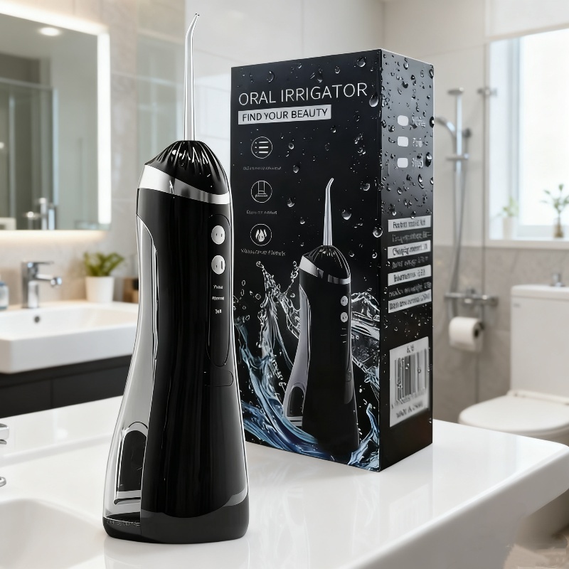  Portable Cordless Teeth Cleaning Machine Travel Oral Irrigator USB Rechargeable 3 Modes 4 Jet Tips Mouth Washing Machine 