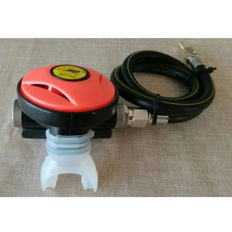 Scuba Diving Snorkel Tube Snorkeling Equipment Pressure Reducer Diving Regulator Secondary Scuba Breathing Apparatus