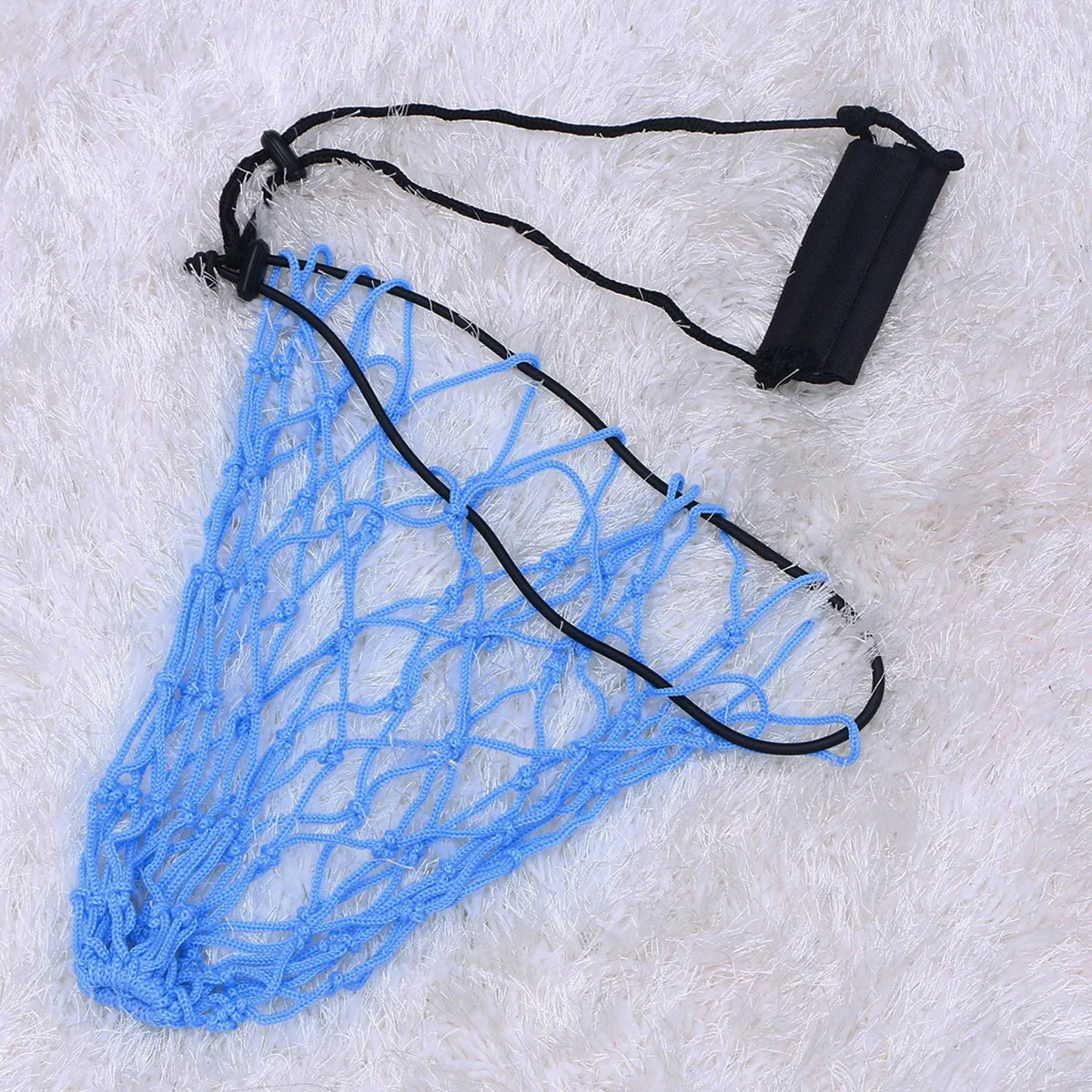 

Football Trainer Net Bag for Soccer Balls Mesh Carrying Storage Heavy Duty Polyester Kids Sports Basketball Volleyball Team