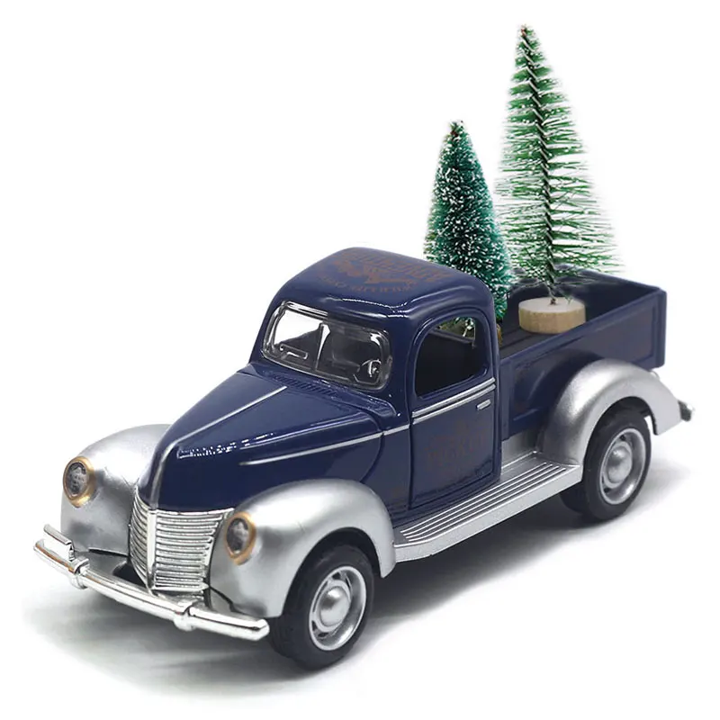 1: 32 Retro Pickup Alloy Vintage Car Model Pickup Series Boy Birthday Gift Collection Toy