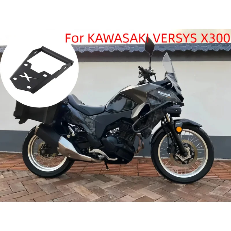 Mobile Phone Navigation Bracket Mount Smartphone GPS Holder For KAWASAKI VERSYS X300 X-300 x300 Motorcycle Accessories Stand
