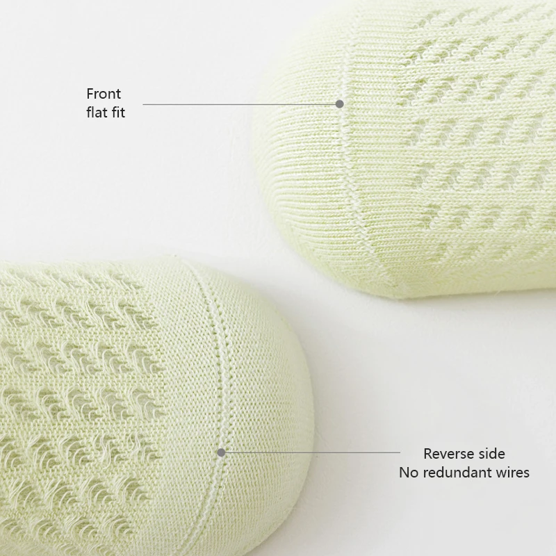 3 Pairs Newborn Socks Mesh Cute Cartoon Baby Socks Summer Cool Kids Socks Cotton Soft Socks For Baby Accessories Newborn