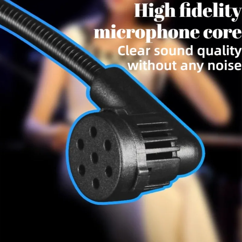 Professional Flute Wireless Microphone High-fidelity No-noise Rotatable Jamproof Erhu Wireless Pickup Musical Instrument Pickup