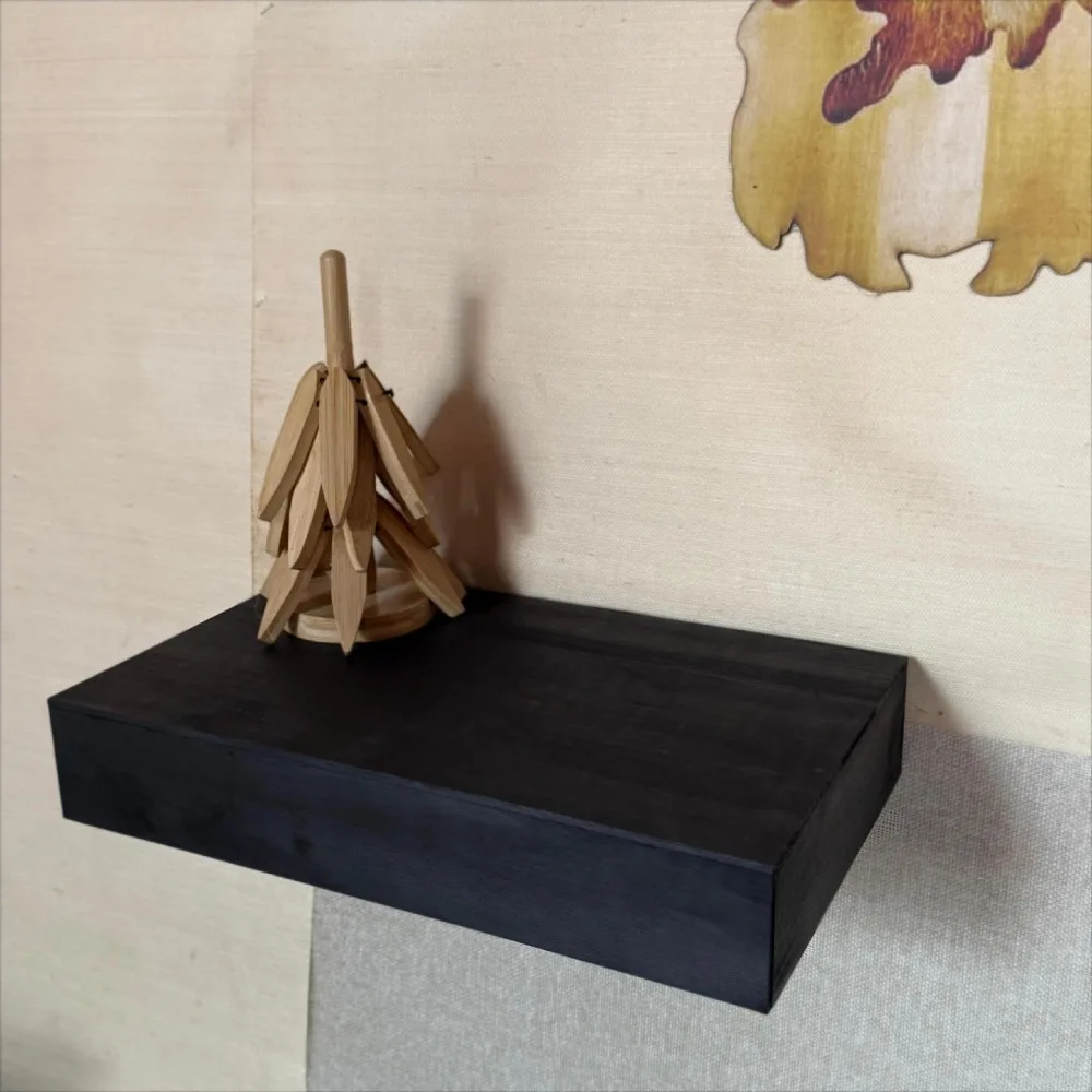 Wall-mounted Magicflap Designer Shelf Multi-function Secret Compartment Concealed Floating Shelf Wooden Wall Shelves Home Decor