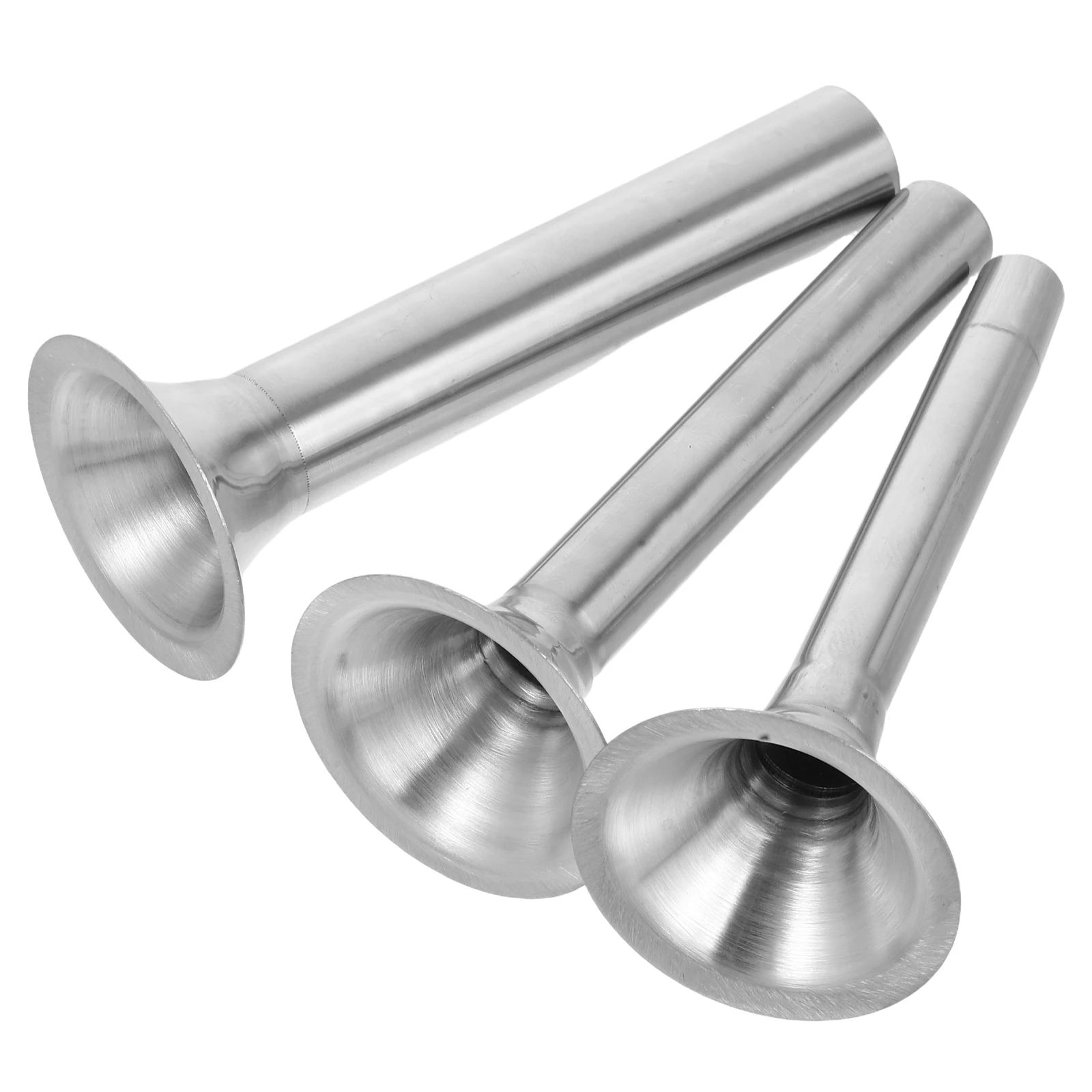

3pcs Sausage Stuffer Funnel Stainless Steel Filling Tubes Kit For Home Kitchen Manual Meat Filler Tool Sausage Making Supply