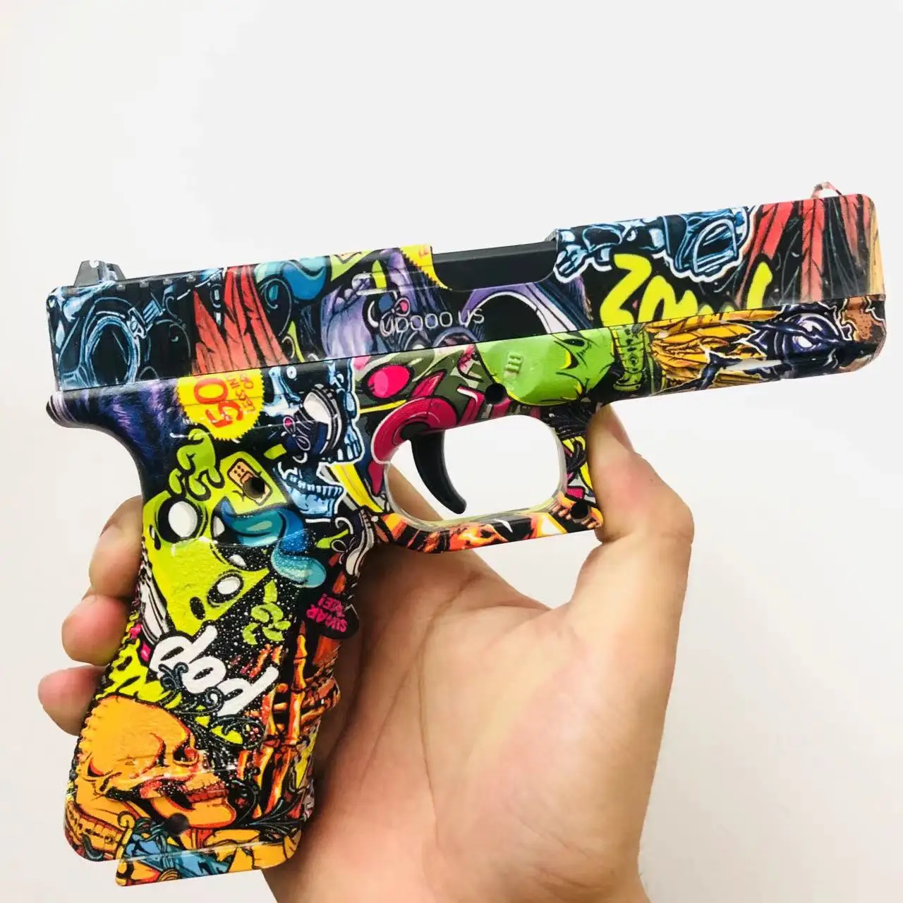 Soft Bullets G17 Manuelle Ladepistole, Schaumstoffpistole, Airsoft-Spielzeugpistole, CS-Schießspiele, Waffen, Outdoor-Sport, Geschenk für Jungen