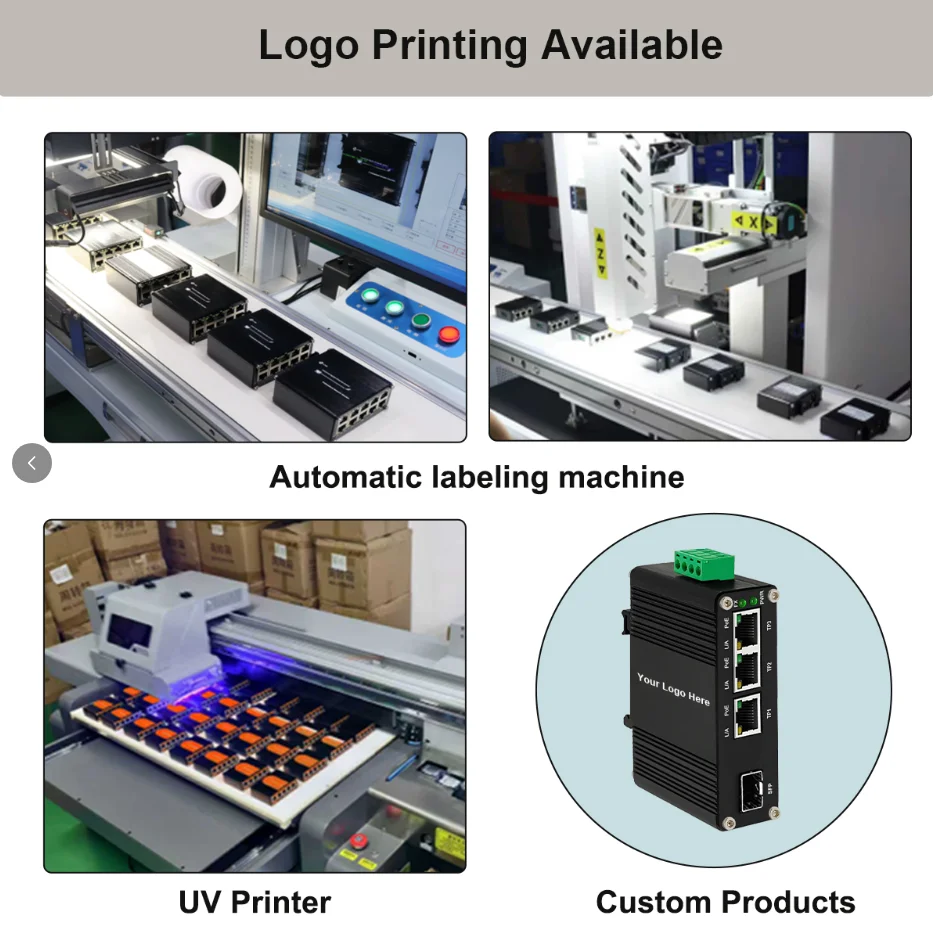 Industrial Fiber Optic Modem RS232 RS485 RS422 Converter 1000m Single Mode 2 Mbps DIN Rail Mount Stage Lighting Control DMX512