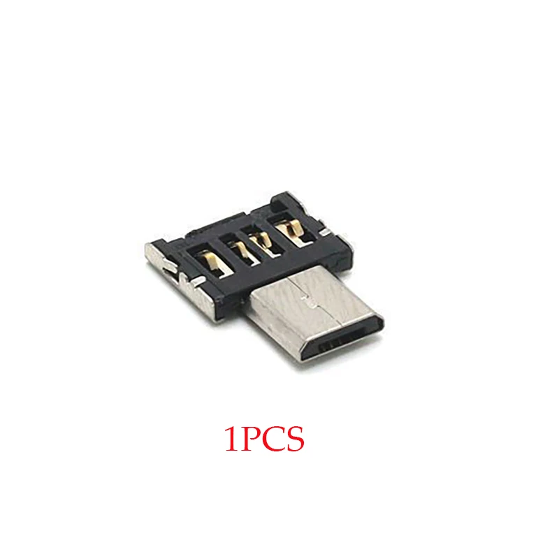1-10PCS OTG Micro USB Type C Adapter USB-C Male to USB 2.0 Female Data Connector for Macbook Samsung Xiaomi Huawei Android Phone