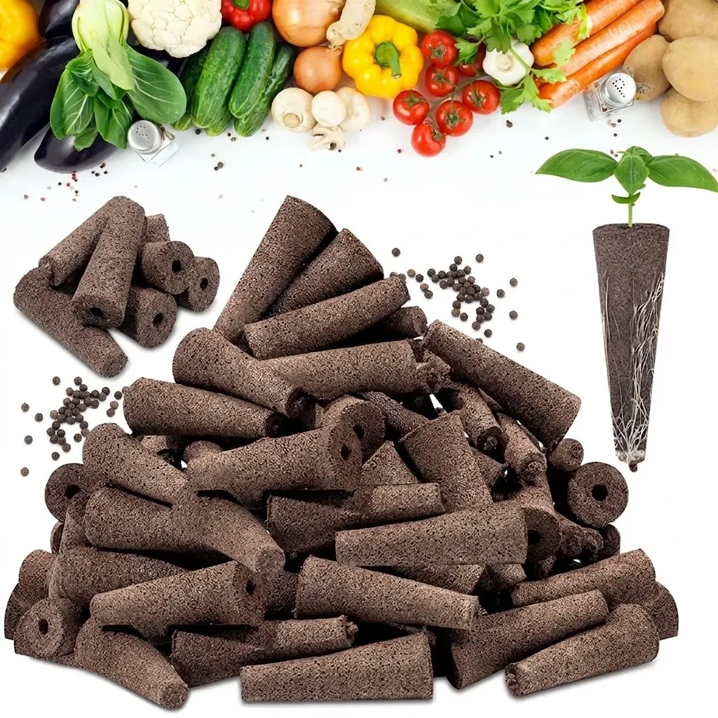 Root Growth Sponges Seed Grow Sponges Replacement Seedling Starter Plugs Seed Starting Pod Hydroponic Garden