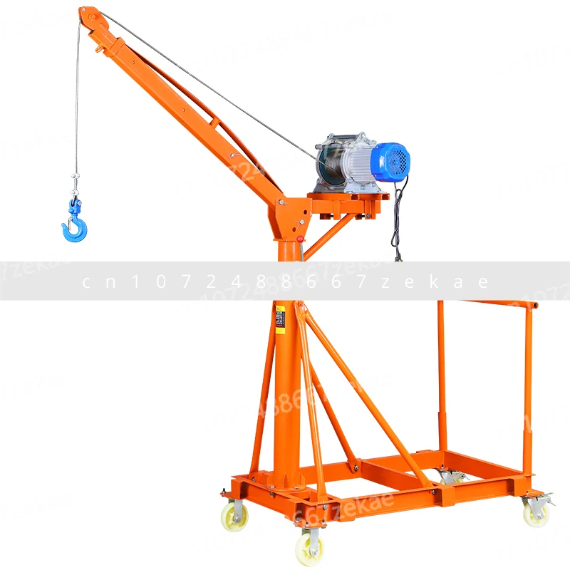 

Подвижный небольшой кронштейн для крана, бытовой электрический маленький кран, рокерная стрела, телескопический подъемный подъем