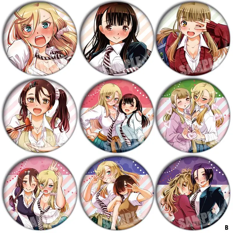 Yankee JK Kuzuhana-chan 58mm Badges Icons