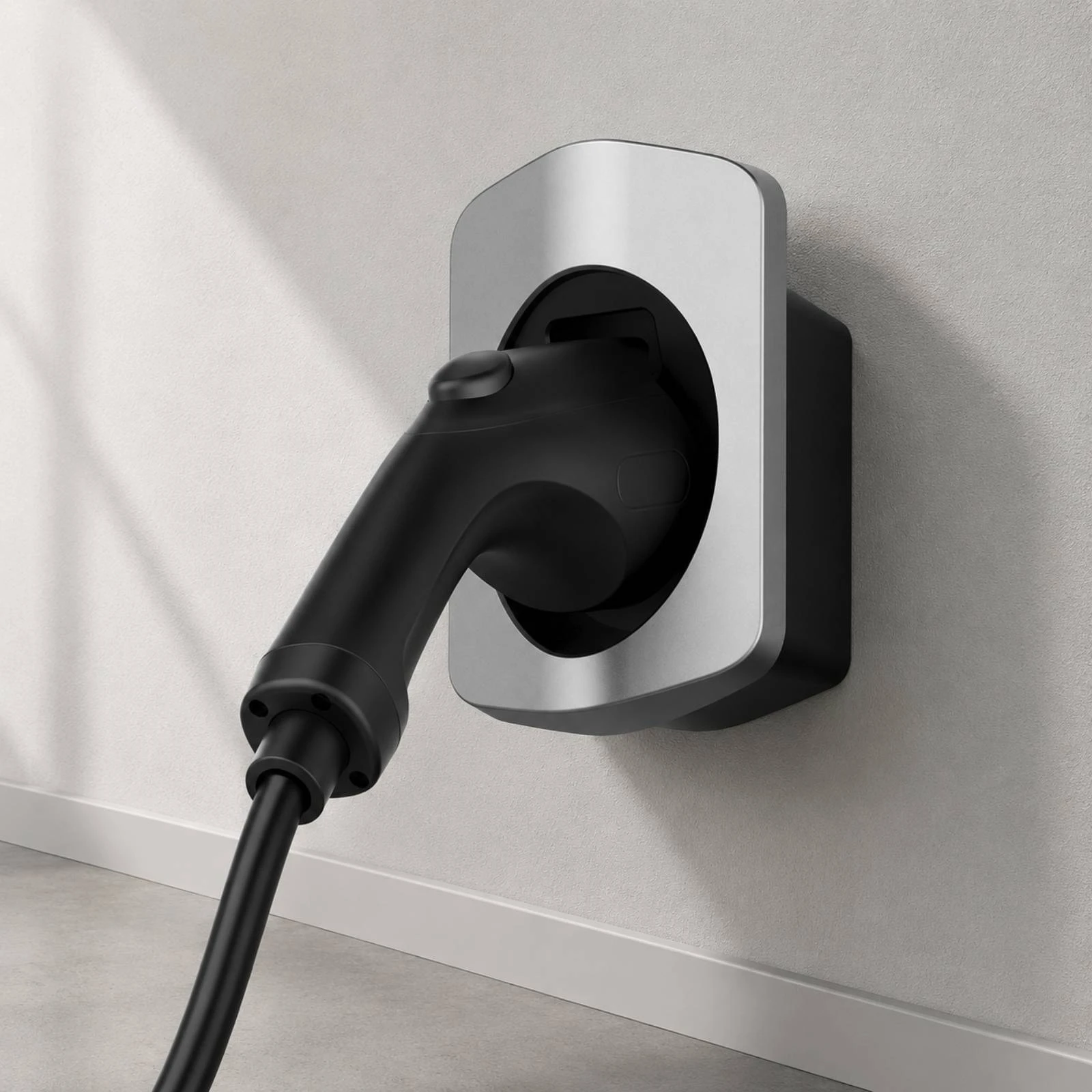 Electric Vehicle Charging Holder ABS Plastic Electric Vehicle Charging Plug Bracket Electric Vehicle Charger Holder Temperature