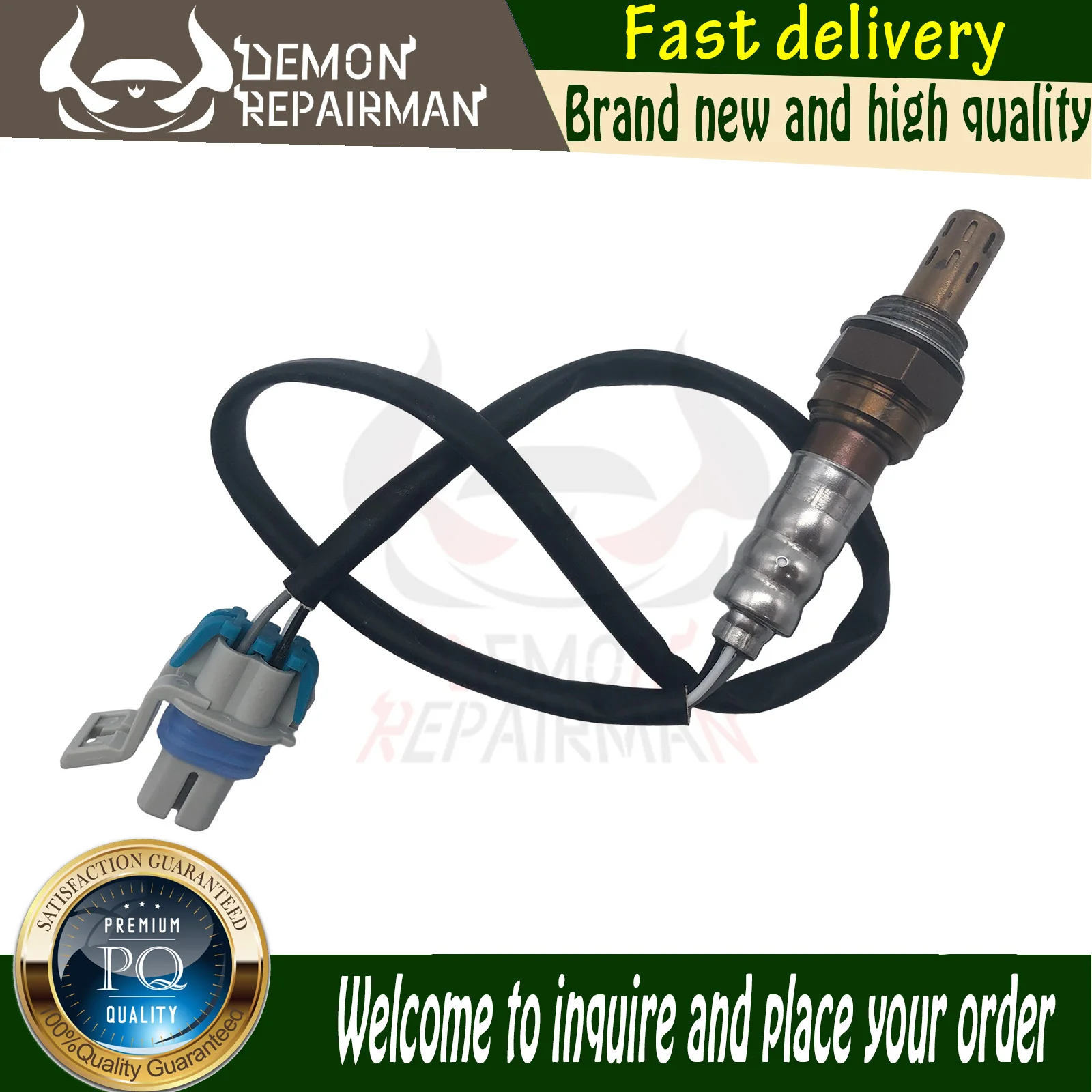 0 258 986 608 O2 Oxygen Sensor Compatible with GMC YUKON CHEVROLET CAMARO 6.2L TAHOE 4.8L CADILLAC DEVILLE 4.6L OPEL GT 2.0L