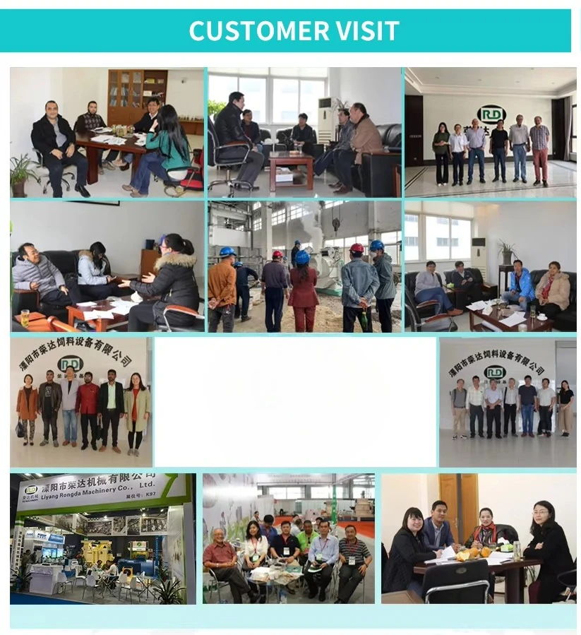 Chicken Chick Bull Carp Feed Pellet Machine CE-geprüfter 8-12 T/H Tierboiler