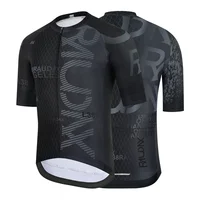 Camiseta de ciclismo para hombre Raudax, camisetas de carreras de ciclismo, ropa de ciclista de manga corta, camisa, Maillot, ropa transpirable de verano para bicicleta