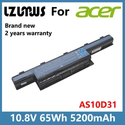 10.8V 56WH 5200mAH  AS10D31 6 Cells Laptop Battery For ACER AS10D51 AS10D71 AS10D81 for Aspire 4741 5552G 5733 5742 5750 5741G