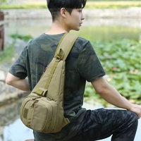 Fishing Lure Bag Waist Chest Backpack Molle Fanny Pack Outdoor Sport Camping Hiking Tactical Hook and Loop Fastener Sling Bag