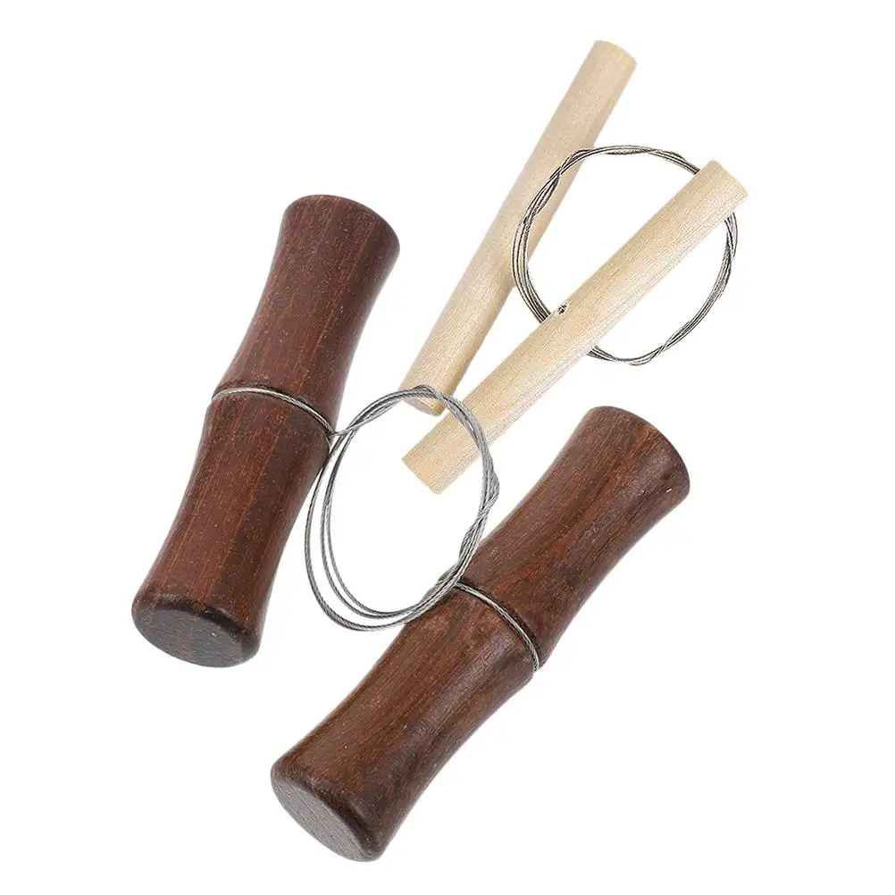 

2 Pcs Clay Cutting Rope Wire Tool for Pottery Ceramic Making Craft Stainless Steel Sculpture Modeling Trimming Tools