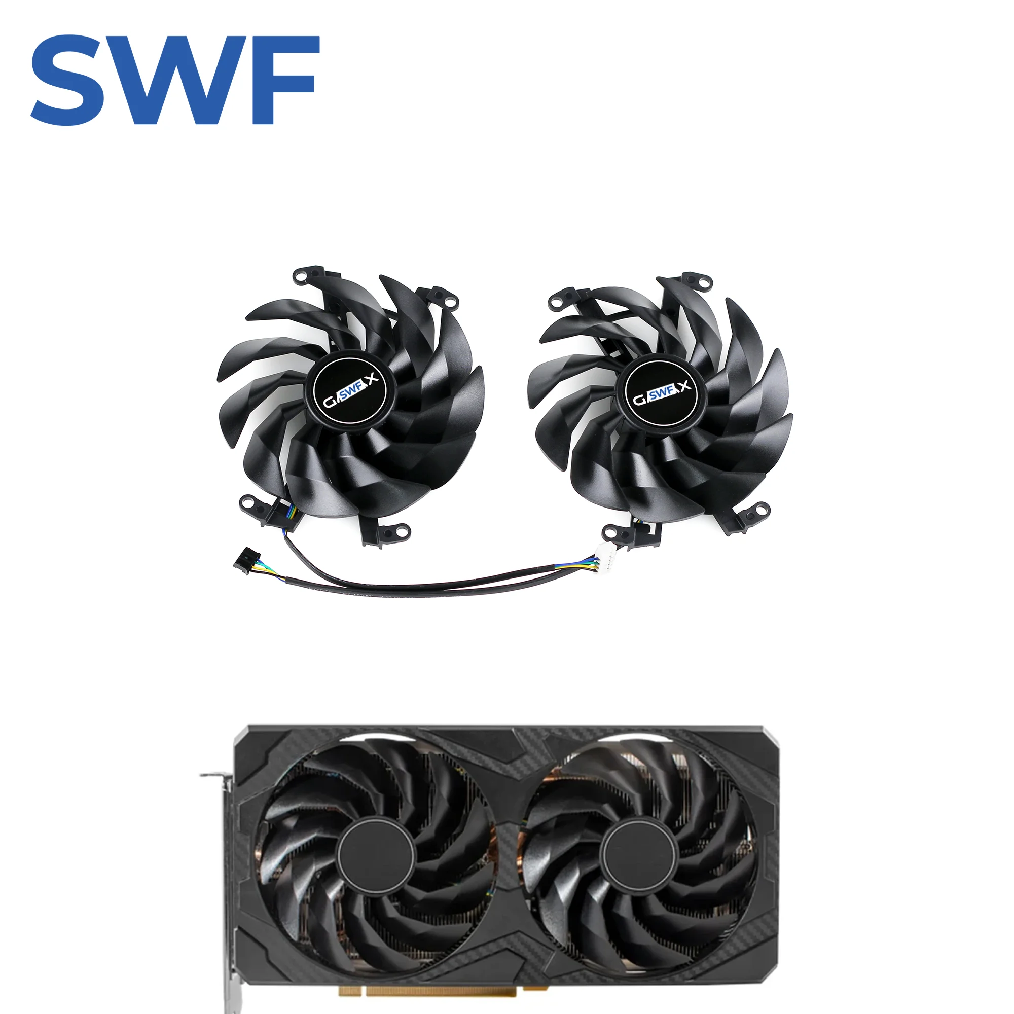 102MM GFY10015H12SPA Cooling Fan Replacement For KFA2 GALAX RTX 3060 3070 Ti EX Graphics Card Cooler Fan