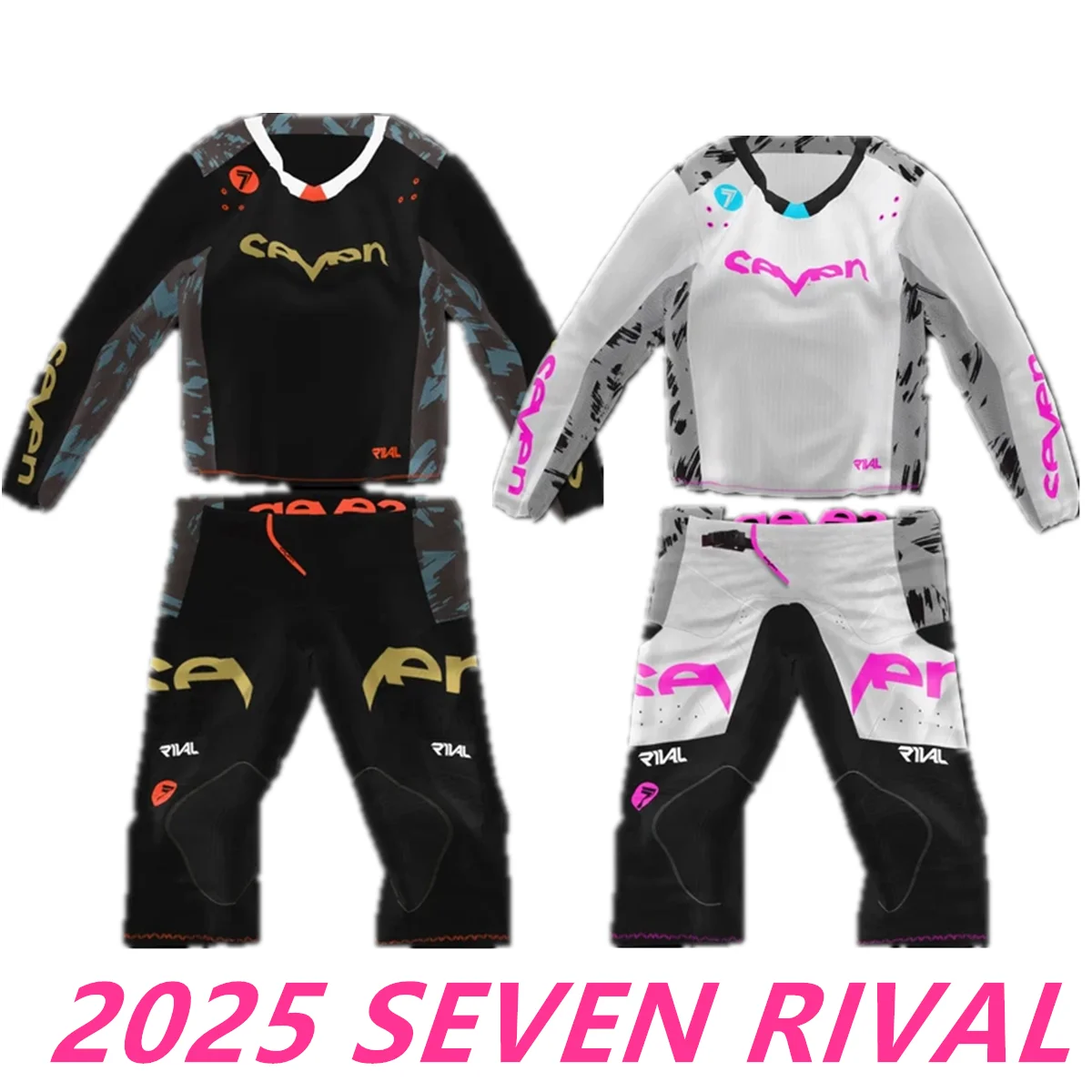 2025 Seven Rival Motocross Combos Dirt Bike Gear Set Moto Off Road Jersey And Pant Enduro Motorcycle Race Wear Clothing