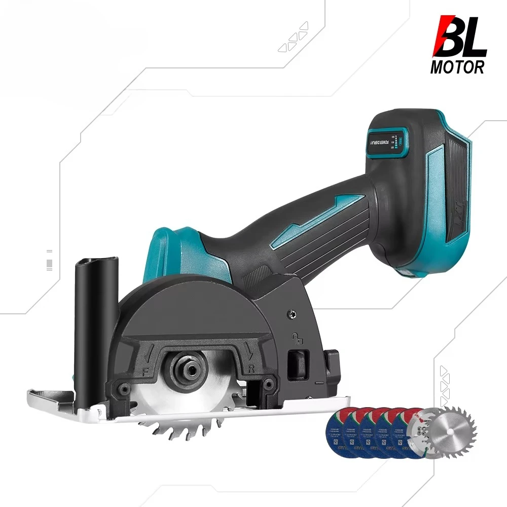 

Professional Power Tool High Quality Brushless Cordless Electric 390W 76mm Angle Grinder Adaptable 18V Battery