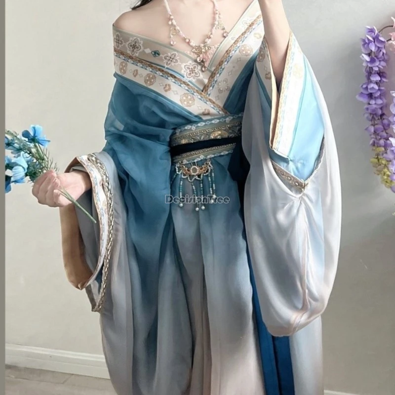 set-hanfu-antico-stampato-da-donna-per-primavera-autunno-set-hanfu-zhanguo-migliorato-per-uso-quotidiano-femminile-set-hanfu-a-maniche-lunghe-da-donna-in-3-pezzi