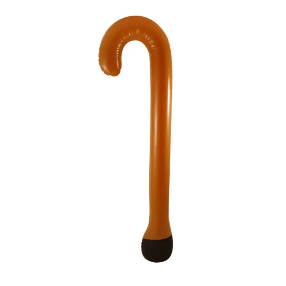 2Pcs Inflatable Zimmer Frame Walking Stick Dress Up Funny Novelty Costume Party Blow Up Prop Toy Accessory Inflatable Toys
