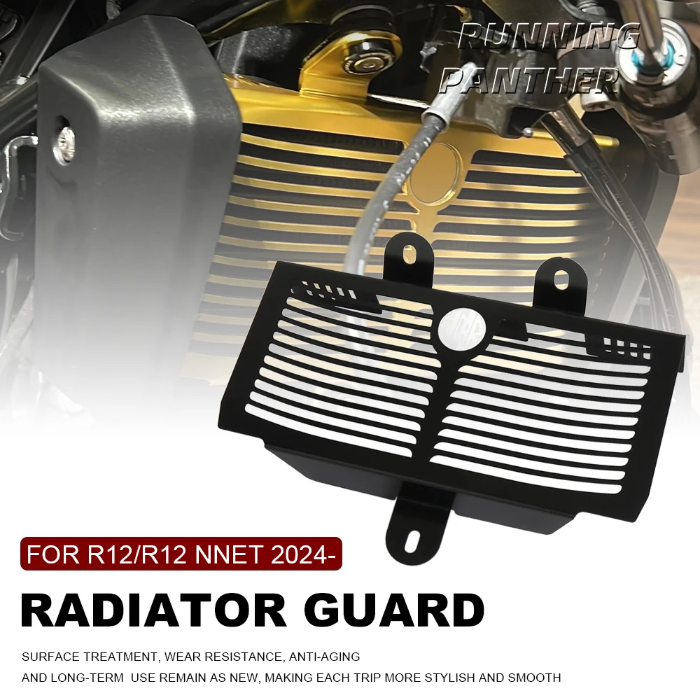 

NEW Motorcycle Accessories Radiator Guard Grille Protection Cover For BMW R 12 NineT NINET 2024- Radiator Guards Parts