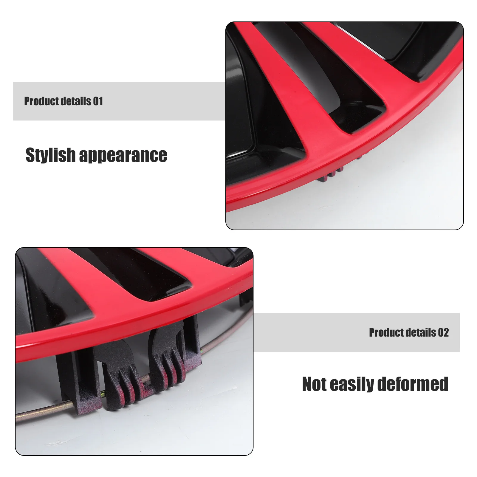 

14 Inch Car Wheel Hub Cover Decorative Automotive Hub Caps Universal Fit For Most Vehicles Wheel Protection