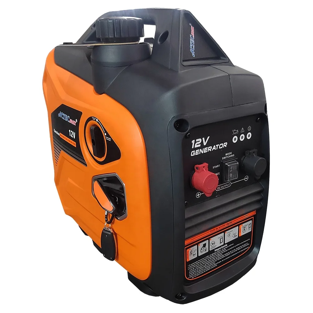 Factory Price AC.501.041 Silent 24VDC Generator Gasline 4L 1800W Portable Generator 12V 1600W Electric Camper Backup Power