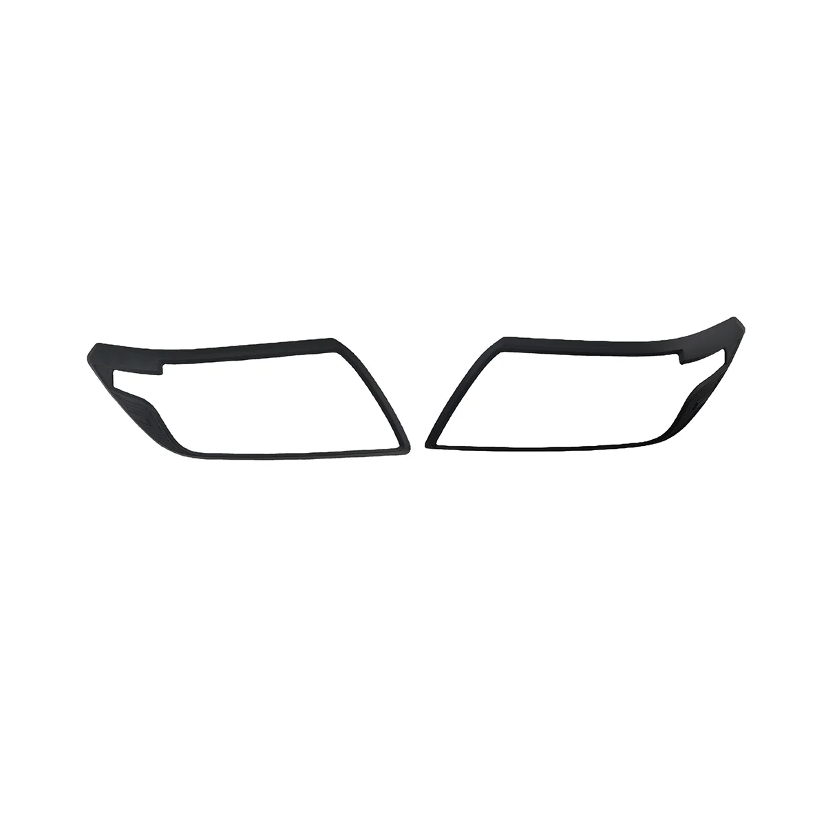 Headllamp Panle Front Fog Lamp Trim Bezel Head Light Lamp Cover for Nissan NP300 Navara Frontier D23 4WD 2016 2017