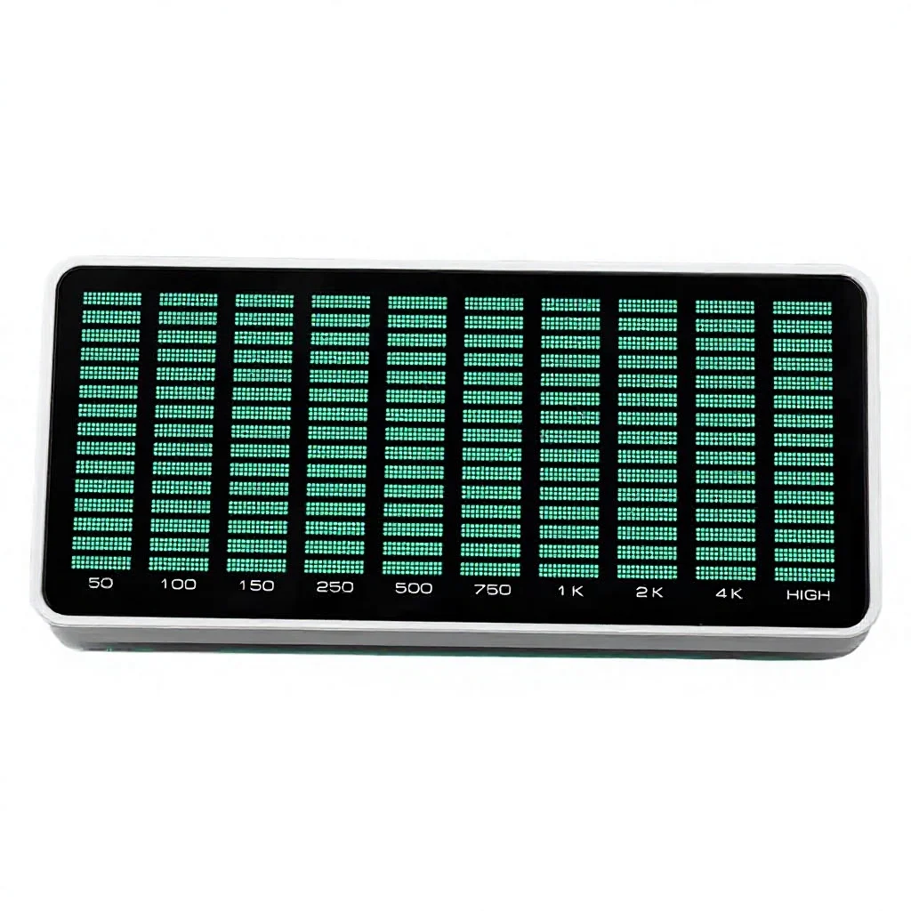 AK1016  Music Spectrum Type-C Dual-Power Port Audio + Microphone Dual-Input LED Spectrum Finished Product