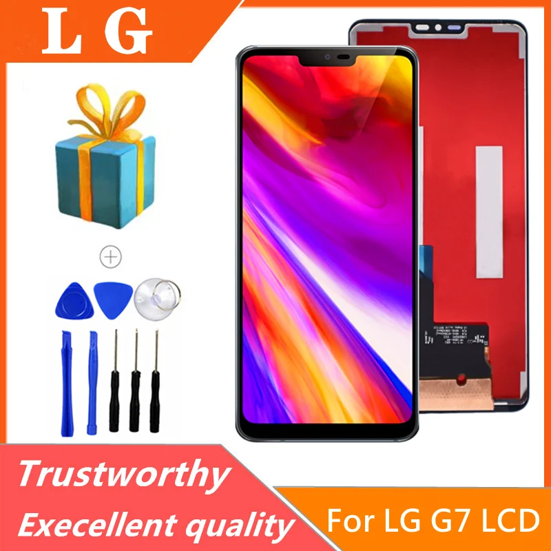 

ЖК-дисплей для LG G7 G710EM G710PM G710VMP G7 ThinQ G710 G710TM G710N G710VM