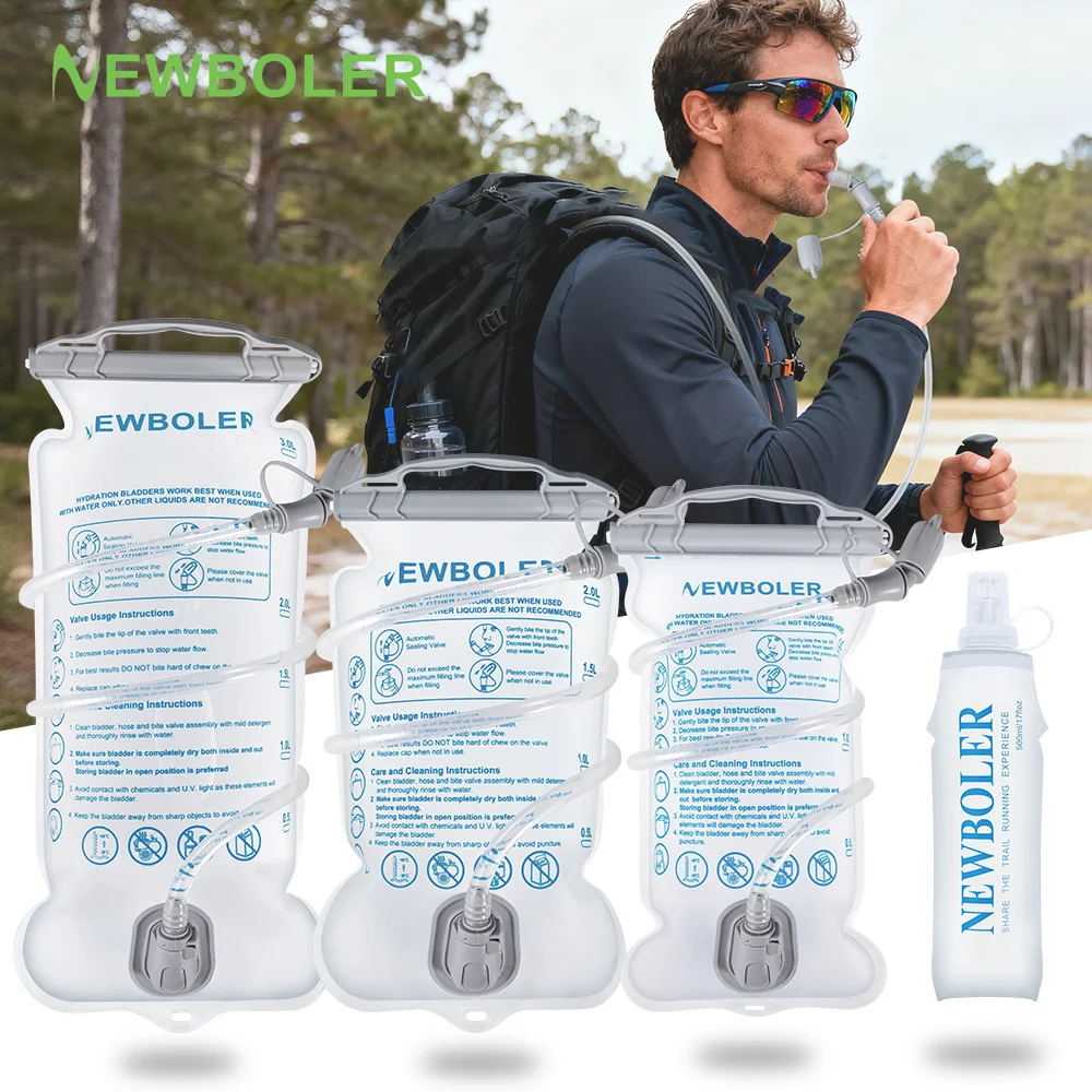 NEWBOLER Hydration Pack Leak Proof Water Reservoir BPA Free 