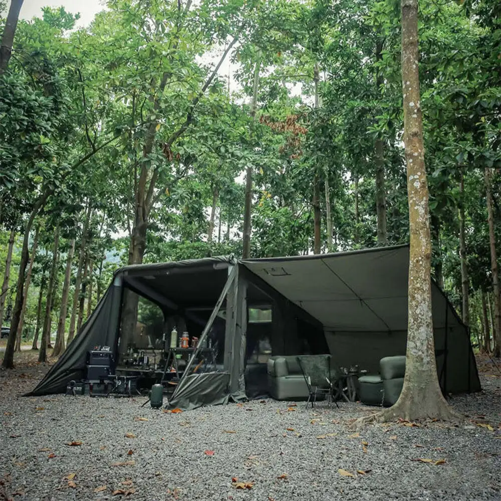 Premium Full Air Airtight Tent Custom Outdoor Camping Heavy Duty Easy Set up Waterproof Portable Inflatable Bunker Shelter